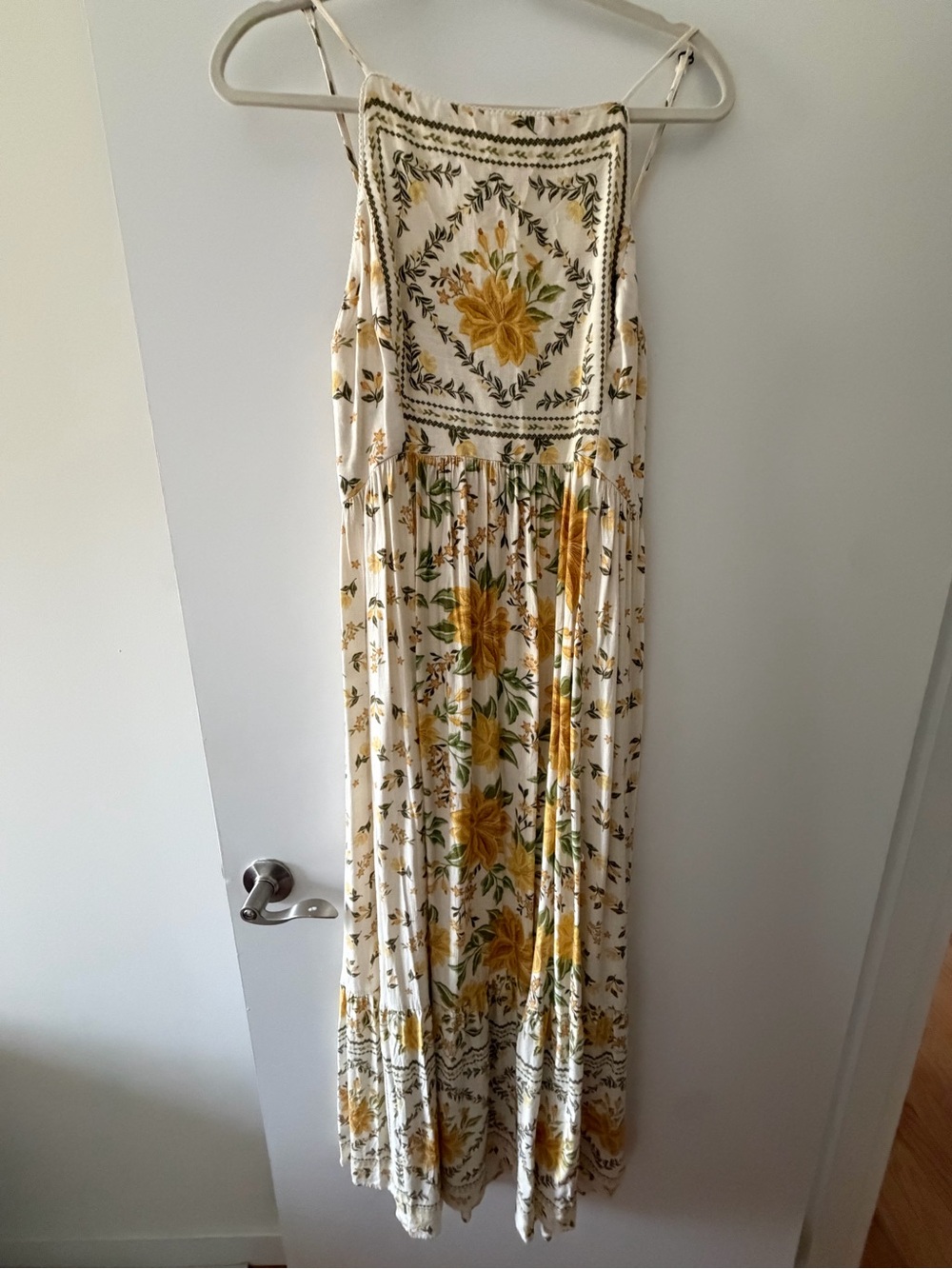 FARM Rio Yellow Floral Maxi Dress - Picture 2 of 3